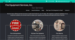 Desktop Screenshot of fireequipmentservices.com